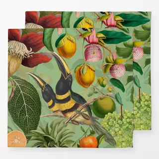 Servietten Tropischer Jungle Garten 11