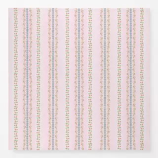 Tischdecke Sommer Brise - floral Streifen