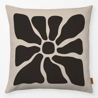 Kissen Blockprint Sommer Blumen 3