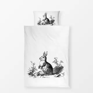 Bettwäsche Nostalgischer Osterhase