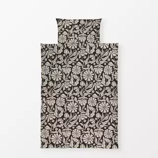 Bettwäsche Blockprint Sommer Blumen 8