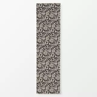 Tischläufer Blockprint Sommer Blumen 8