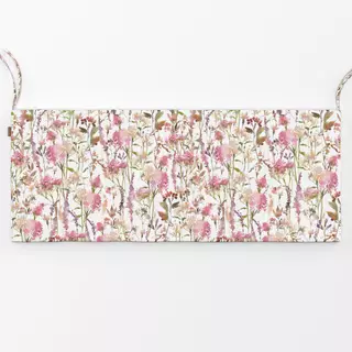 Bankauflage Rosa Wiesen Gräser
