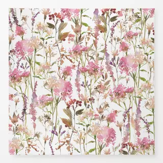 Tischdecke Rosa Wiesen Gräser
