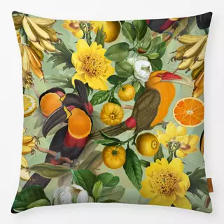 Kissen Toucan Früchte Garten