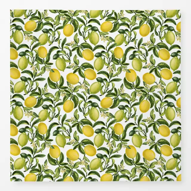 Tischdecke Zitronen Limonade 6 von Uta Naumann