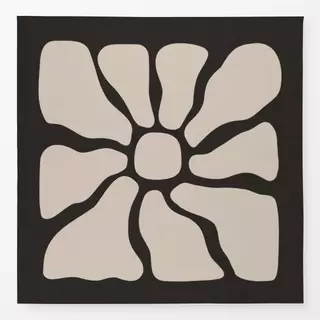 Tischdecke Blockprint Sommer Blumen 9