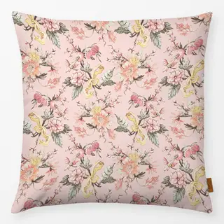 Kissen Pink Chinoiserie Garten