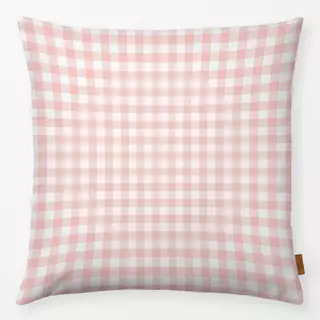 Kissen Rosa Vintage Karo