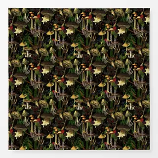 Tischdecke Schwarz