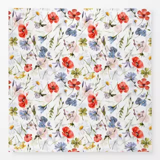 Tischdecke Sommer Blumen Wiese