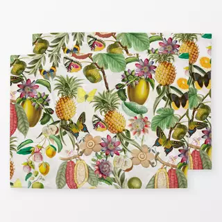 Tischset Tropischer Jungle Garten 8