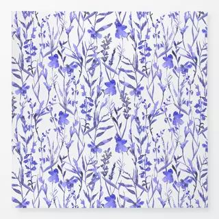 Tischdecke Very Peri WIldblumen Wiese