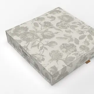 Bodenkissen Elegant Vintage Chinoiserie Blumen