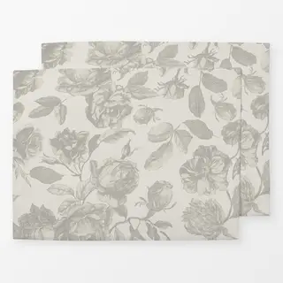Tischset Elegant Vintage Chinoiserie Blumen