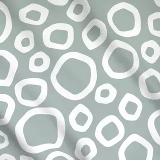 Meterware Retro Kreise