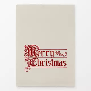 Geschirrtücher Vintage Merry Christmas