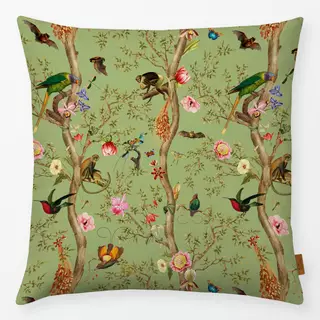 Kissen Chinoiserie Gartenparty Grün