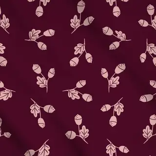 Meterware weinrot rosa