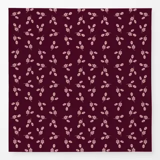 Tischdecke weinrot rosa