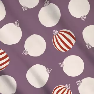 Meterware XMAS | Kugel Punkte