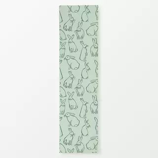 Tischläufer Bunnies Green