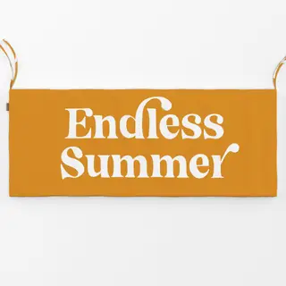 Bankauflage Endless Summer gelb