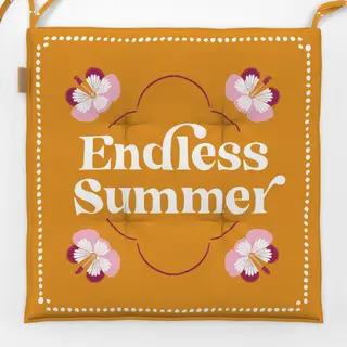 Sitzkissen Endless Summer gelb