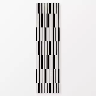 Tischläufer Lines & Stripes | schwarz