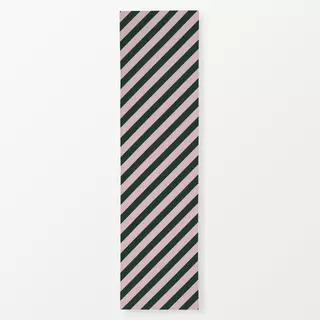 Tischläufer Candy Stripes | grün rosa