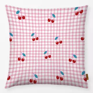 Kissen Cherries & Gingham Allover