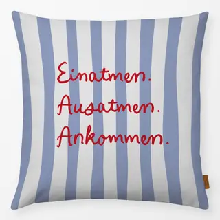 Kissen Einatmen - Ausatmen - Ankommen