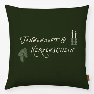 Kissen Tannenduft & Kerzenschein