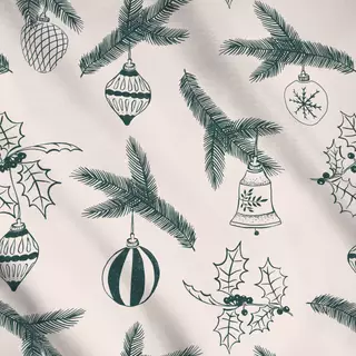 Meterware XMAS | Baumschmuck