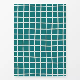 Geschirrtücher Grid | Allover | grün