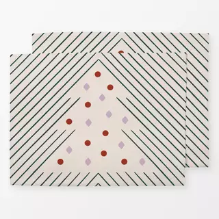 Tischset XMAS | Tannenbaum