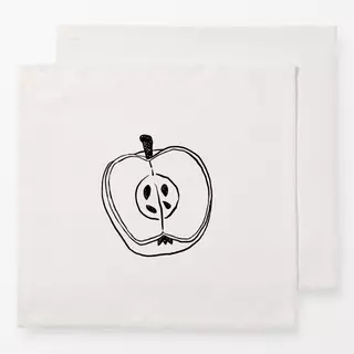 Servietten Apfel