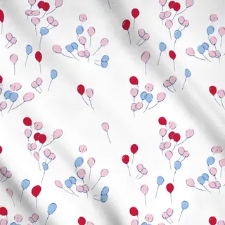 Meterware Luftballons bunt