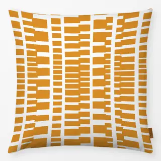 Kissen Wild Stripes gelb