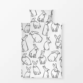 Bettwäsche Bunnies White
