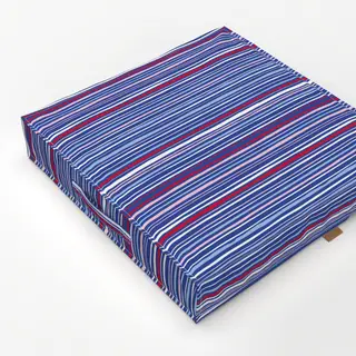 Bodenkissen Bunte Streifen