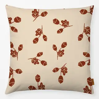 Kissen orange beige