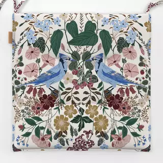 Sitzkissen Victorian Garden Birds | light