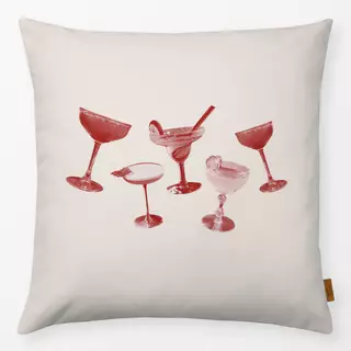 Kissen Cocktails Rot