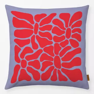 Kissen Bloom 2 Rot Lila
