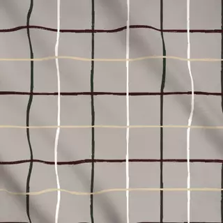 Meterware Karos beige
