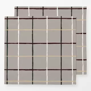 Servietten Karos beige