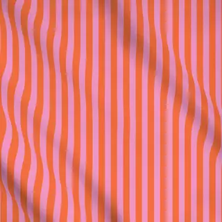 Meterware Stripes Babypink Karotte