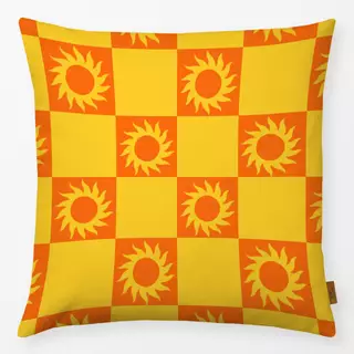 Kissen Checks Sun