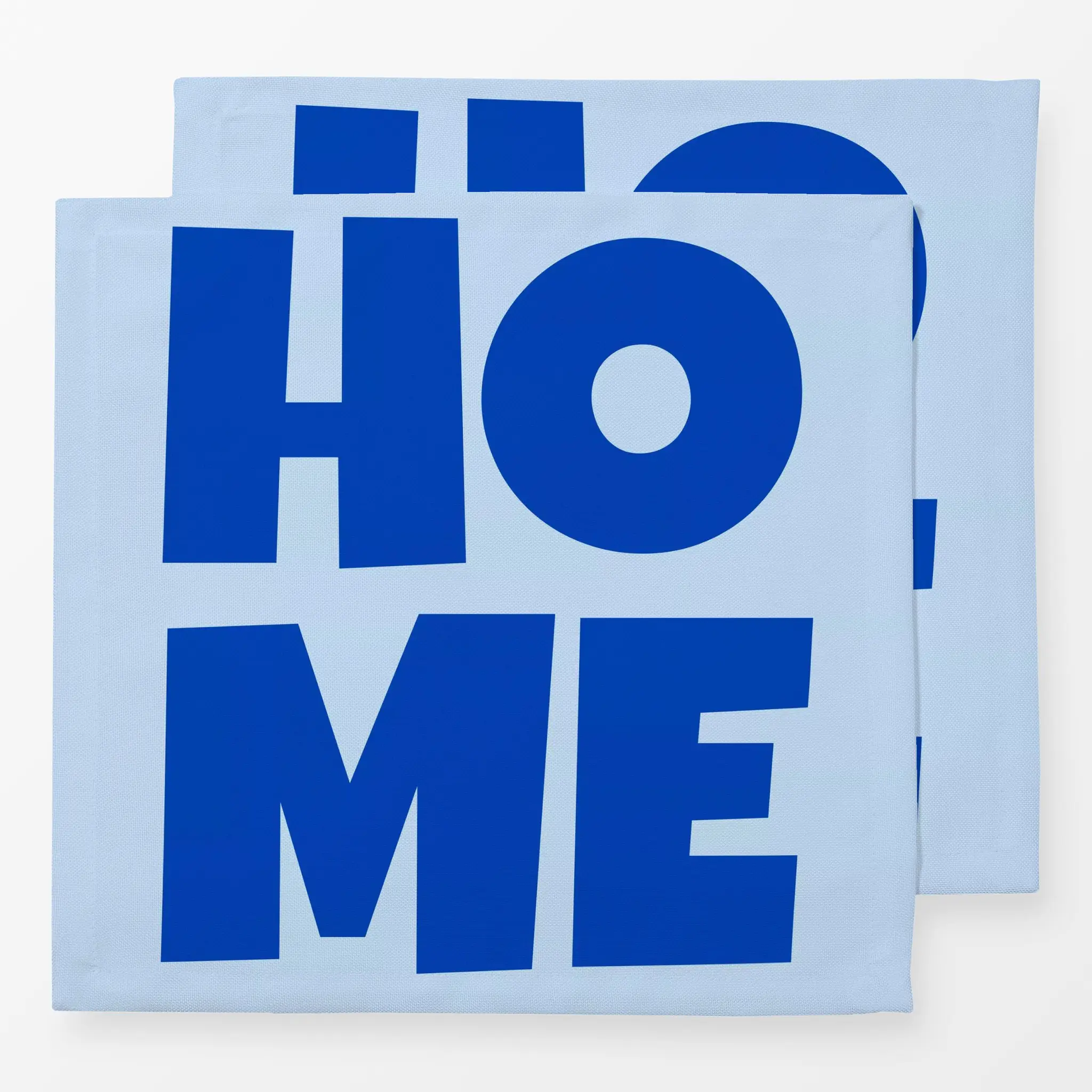 Servietten Home - Sprüche & Schriftzüge - von „textilwerk"; Illustration, Sommer, trend, Haus, typografie, geschenkidee, zuh...